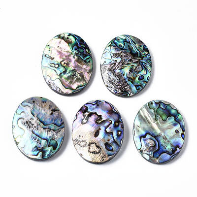 Natural Abalone Shell/Paua Shell Pendants