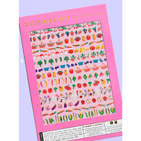FARMER'S MARKET Nail Art Stickers by Deco Beauty - Cute & Easy DIY Manicure - Vegan & Cruelty-free