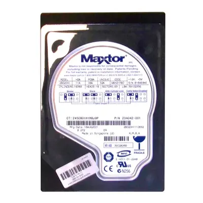 234042-001 HP 20GB 5400RPM IDE/ATA 40-Pin 2MB Cache 3.5-Inch Hard Drive