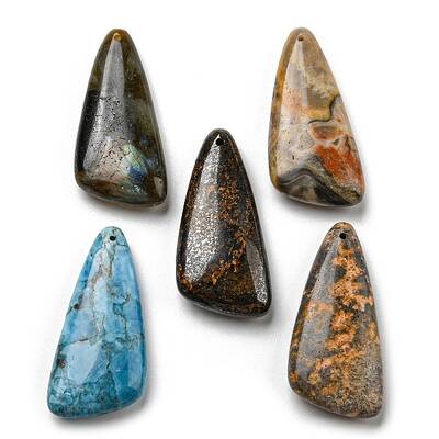 Natural Mixed Gemstone Pendants