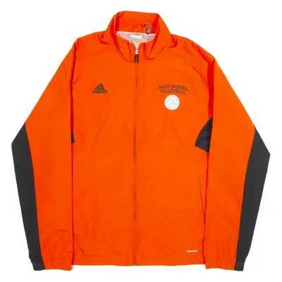 ADIDAS Mesh Lined Martinsburg Volleyball Mens Jacket Orange L