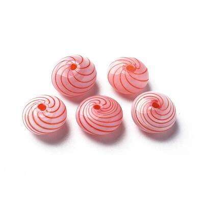 Handmade Blown Glass Globe Beads