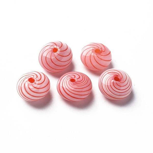 Handmade Blown Glass Globe Beads