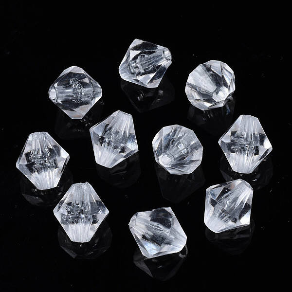 Transparent Acrylic Beads