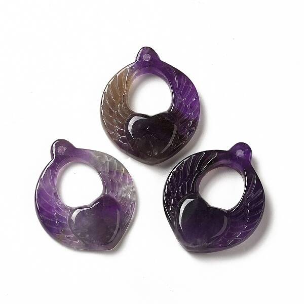 Natural Amethyst Pendants