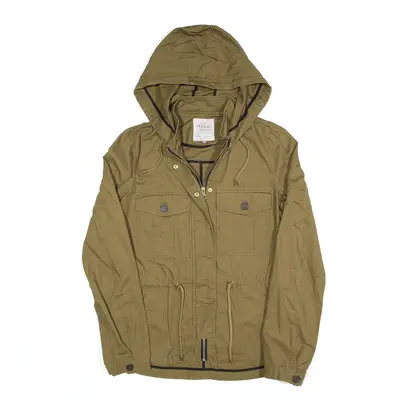 ZARA Trafaluc Parka Jacket Green Womens XS