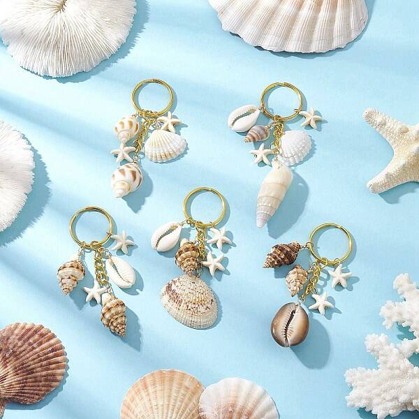 Iron & Brass Keychain