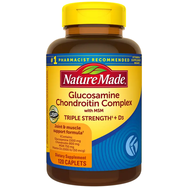 Glucosamine Chondroitin Complex with MSM Triple Strength‡ + Vitamin D3