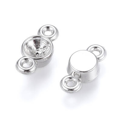 CCB Plastic Connector Rhinestone Settings
