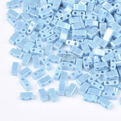 2-Hole Opaque Glass Seed Beads