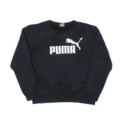 PUMA Sweatshirt Black Mens M