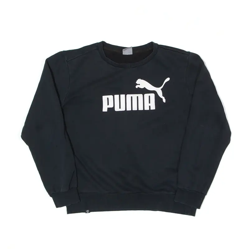 PUMA Sweatshirt Black Mens M