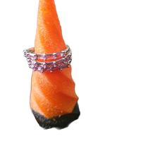 Size 8 BP Rings RHODIUM