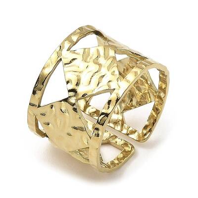 304 Stainless Steel Open Cuff Rings