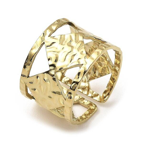 304 Stainless Steel Open Cuff Rings