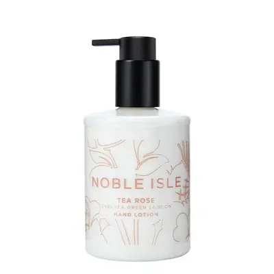 Tea rose hand lotion by Noble Isle