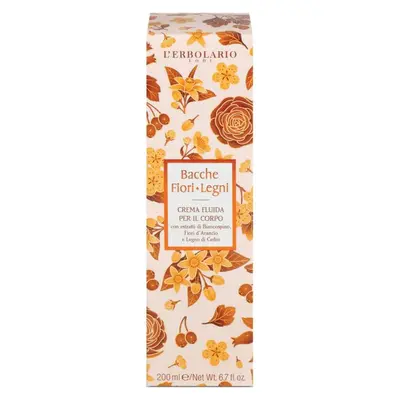 L'Erbolario Berries Flowers Woods Fluid Body Cream 200 ml