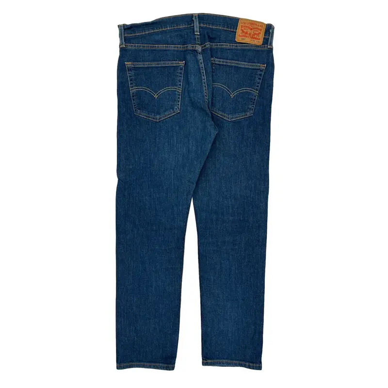 502 Levis Slim Fit Jeans - 34W 28L Blue Cotton Blend | Size: 34″ waist
