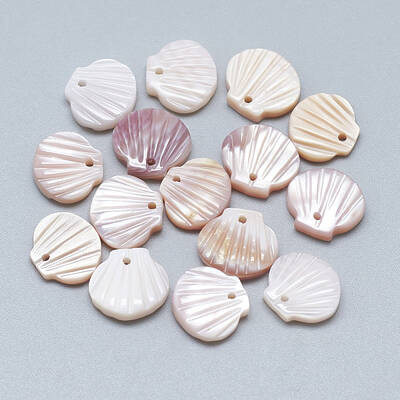 Natural White Shell Mother of Pearl Shell Charms