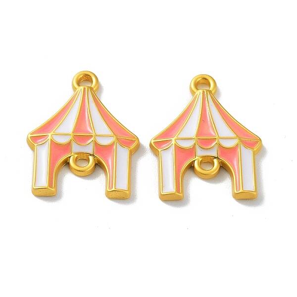 Rack Plating Alloy Enamel Connector Charms