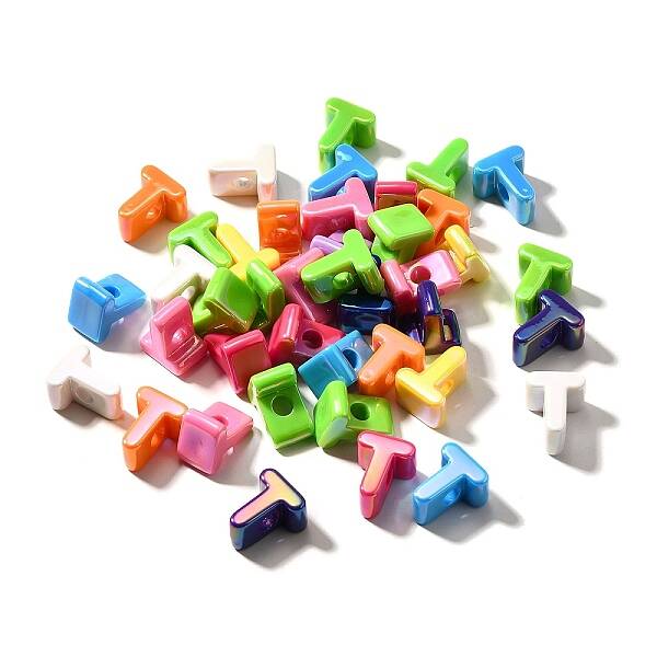 UV Plating Opaque Acrylic Beads