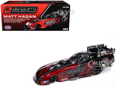 Dodge Charger SRT NHRA Funny Car Matt Hagan MOPAR Direct Connection (2024) Limited Edition 1/24 Diecast Model by Auto World