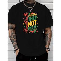 Look Good, Feel Great – 'Juneteenth 1865 THEY NOT LIKE US' T-Shirt for Any Celebration