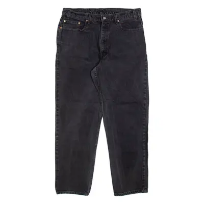 LEVI'S Mens Jeans Grey Regular Straight W34 L32