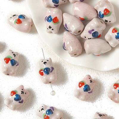 Handmade Porcelain Beads