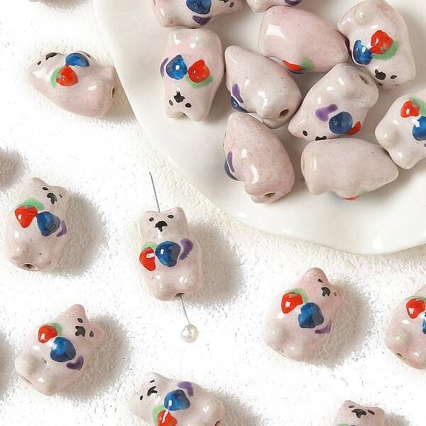 Handmade Porcelain Beads