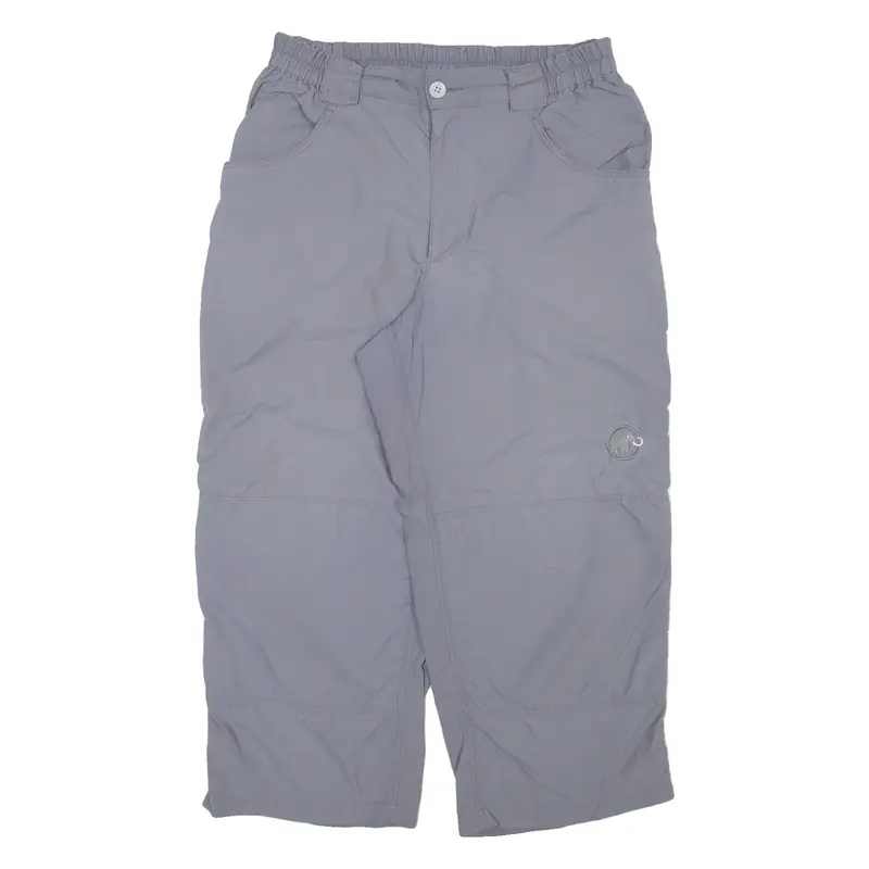 MAMMUT Outdoor Mens Trousers Grey Relaxed Straight W28 L21