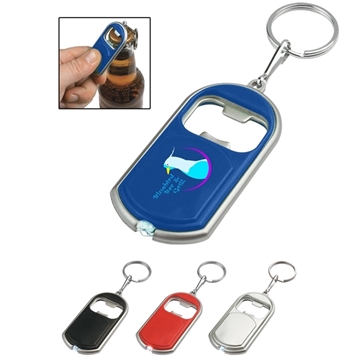 250 Customized Bottle Opener Key Chain With LED Light - Extra ...