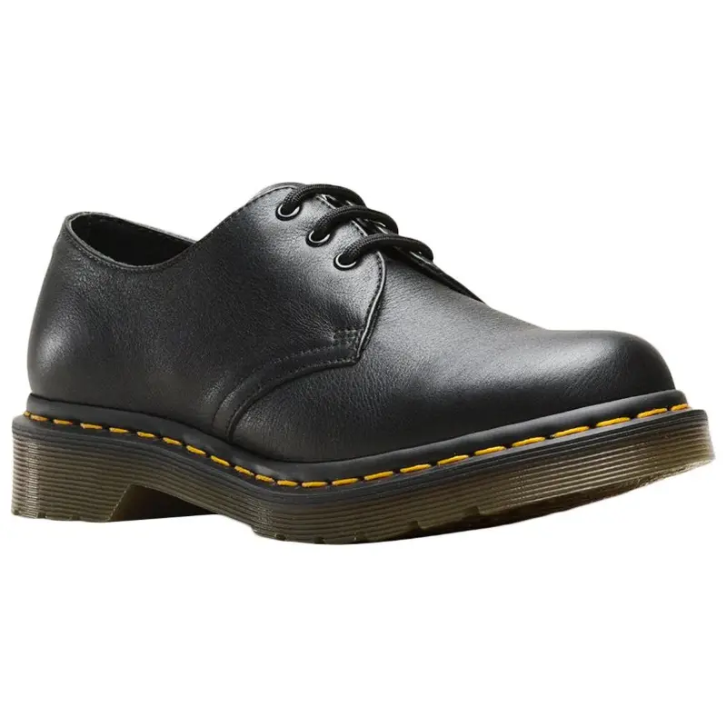 Dr. Martens 1461 Virginia Leather Women's Lace Up Shoes - Black - Size:US 7 Women