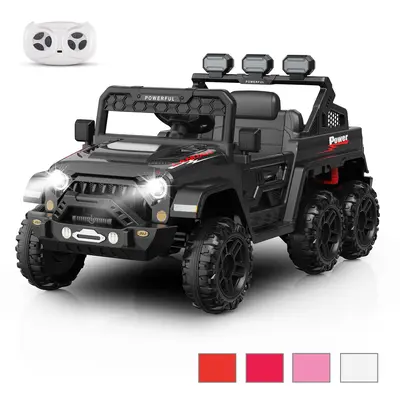 Garvee Ride - P Series: 24V 4WD Ride on Car Kids Ages 3-8, with 6 EVA Wheels, Battery Powered & Remote Control, 3 Adjustable ...