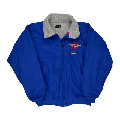 Made In Usa Patagonia Jacket - Large Blue Nylon | Size: large