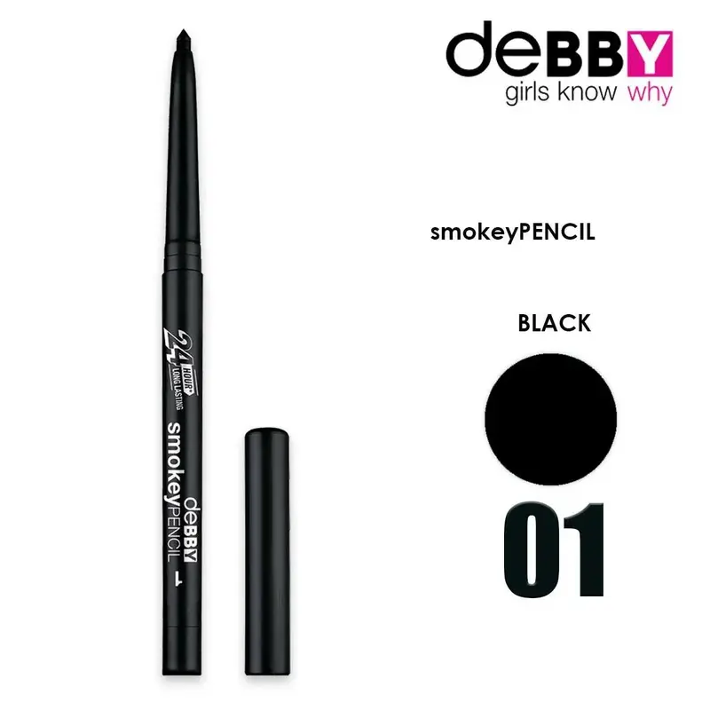 Debby Debby Smokey Eye Pencil 01 Black