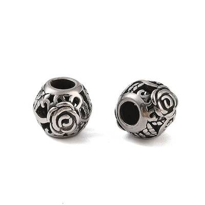 304 Stainless Steel European Beads