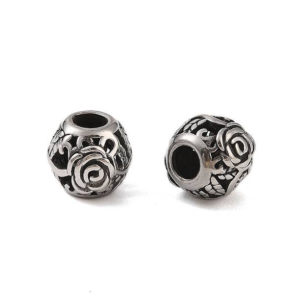304 Stainless Steel European Beads