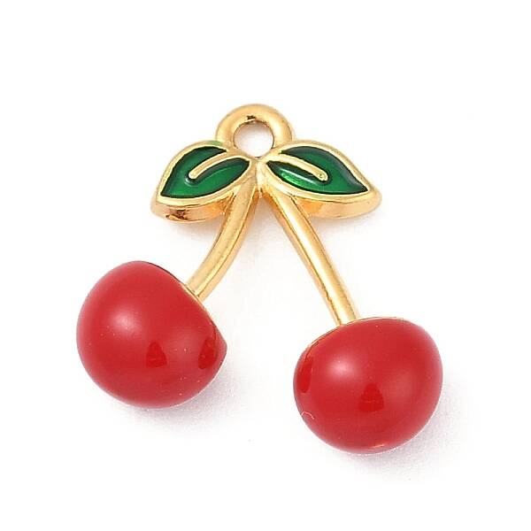 Brass Enamel Pendants