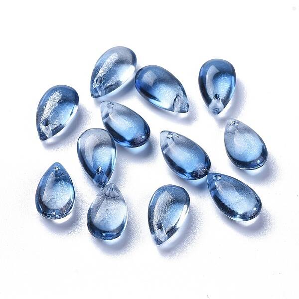 Transparent Glass Charms