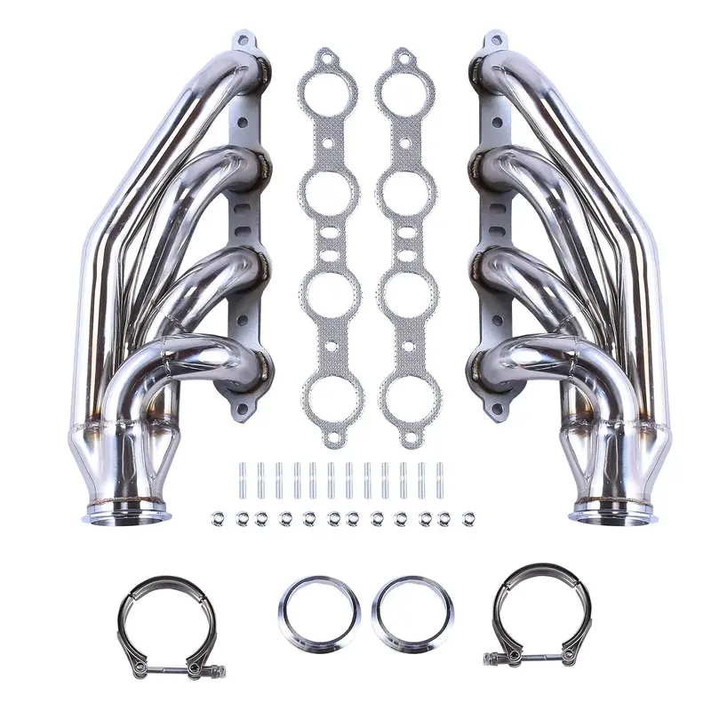Exhaust Header Manifold for 1998-2014 Chevrolet LS1/LS2/LS3/LS6 Chevy, Cadillac CTS Pontiac Firebird V8 Engines GTO LSX