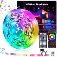 [New Deal] 1*100FT Led Lights for Bedroom, Color Changing RGB Led Strip Lights Indoor, Music Sync Led Light Strip with Remote...