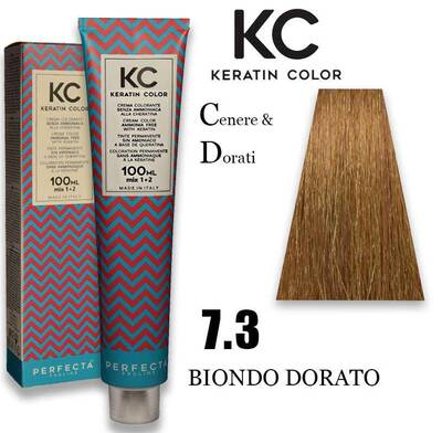 Kc Crema Colorante Alla Cheratina 120 Ml 7.3