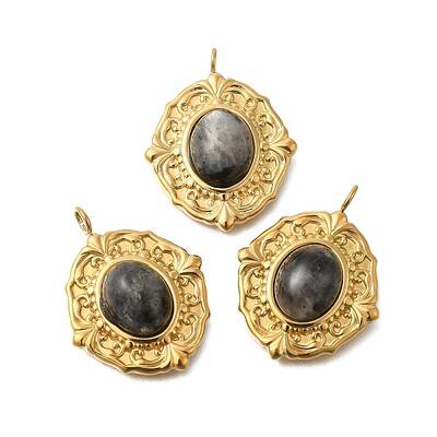 Natural Labradorite Pendants