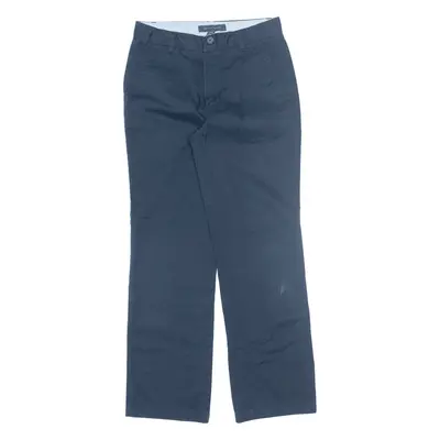 TOMMY HILFIGER Chino Trousers Blue Regular Straight Boys W26 L27