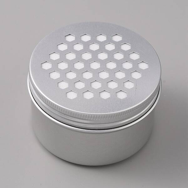 Aluminium Shallow Round Candle Tins