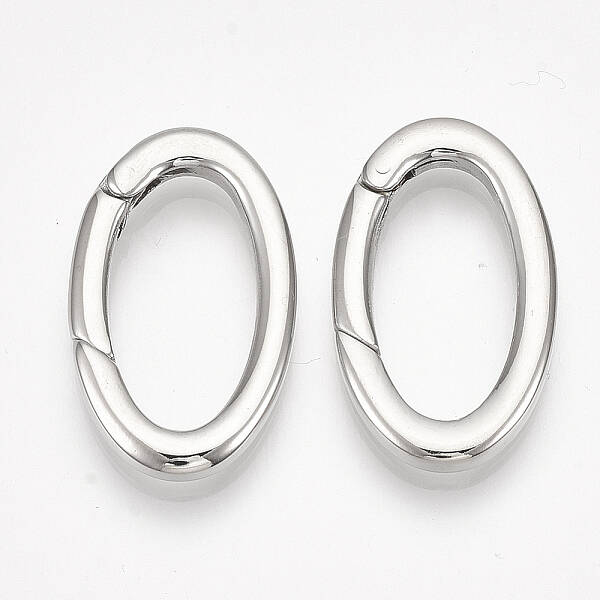 Non-Tarnish 304 Stainless Steel Spring Gate Rings