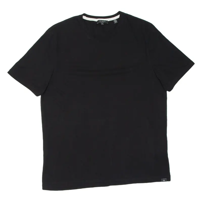 TED BAKER Mens T-Shirt Black XL