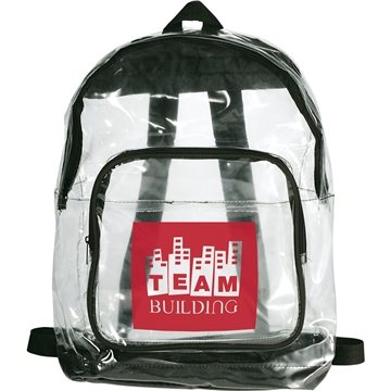 40 Customized Rally Event Friendly Clear Backpack - PVC ...