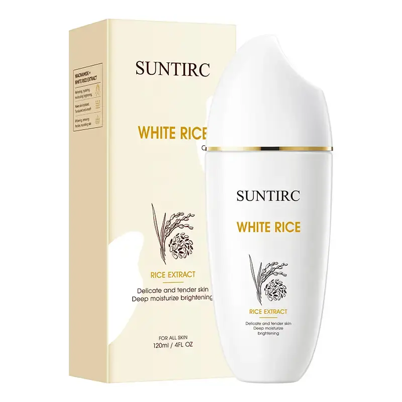 Rice Toner, 77.78% Rice Extract from Korea, Glow Essence with Niacinamide, Hydrating for Dry Skin, Vegan, Alcohol Free, Fragr...